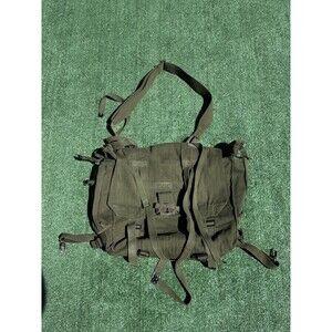 Vintage 1980 Genuine British Army 58 Pattern Webbing Large Pack